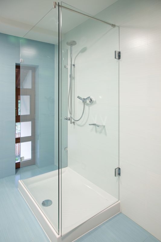 Walk-In Shower with Frameless Glass